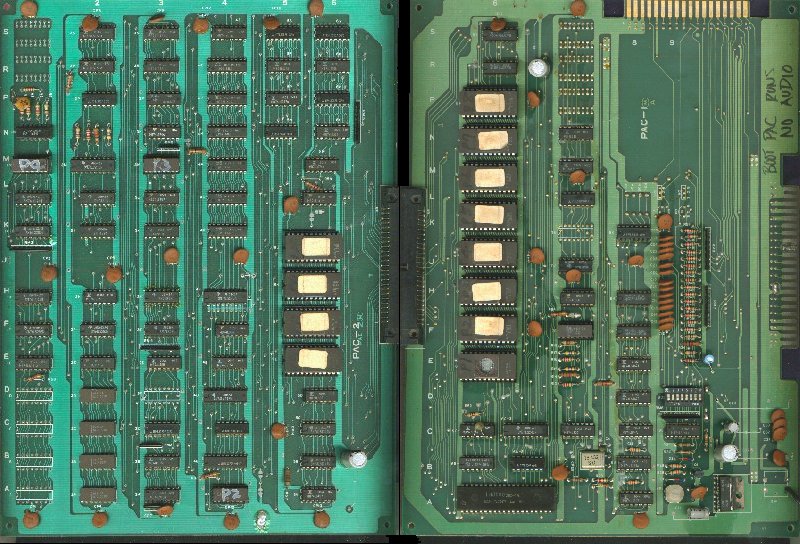 Bootleg Pac-man Board